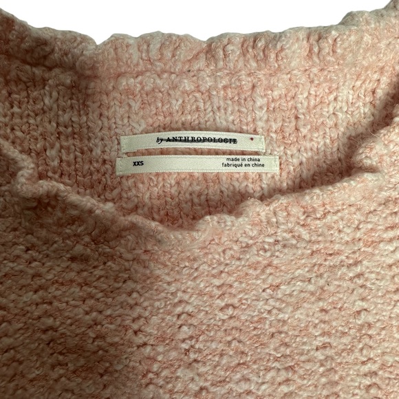 NWT Anthropologie Pink Layered Sweater Vest Blouse xxs - Picture 8 of 14